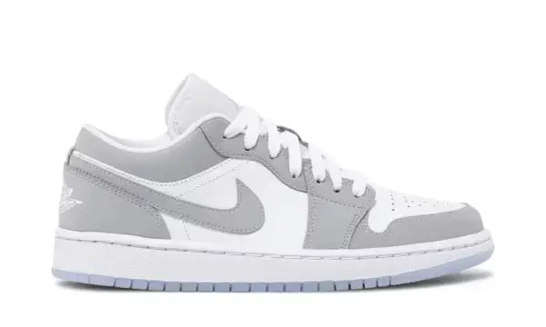 Air Jordan 1 Low White Wolf Grey