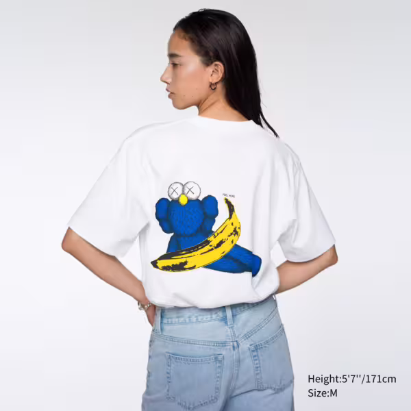 KAWS Uniqlo X Andy Warhol Banana Tee
