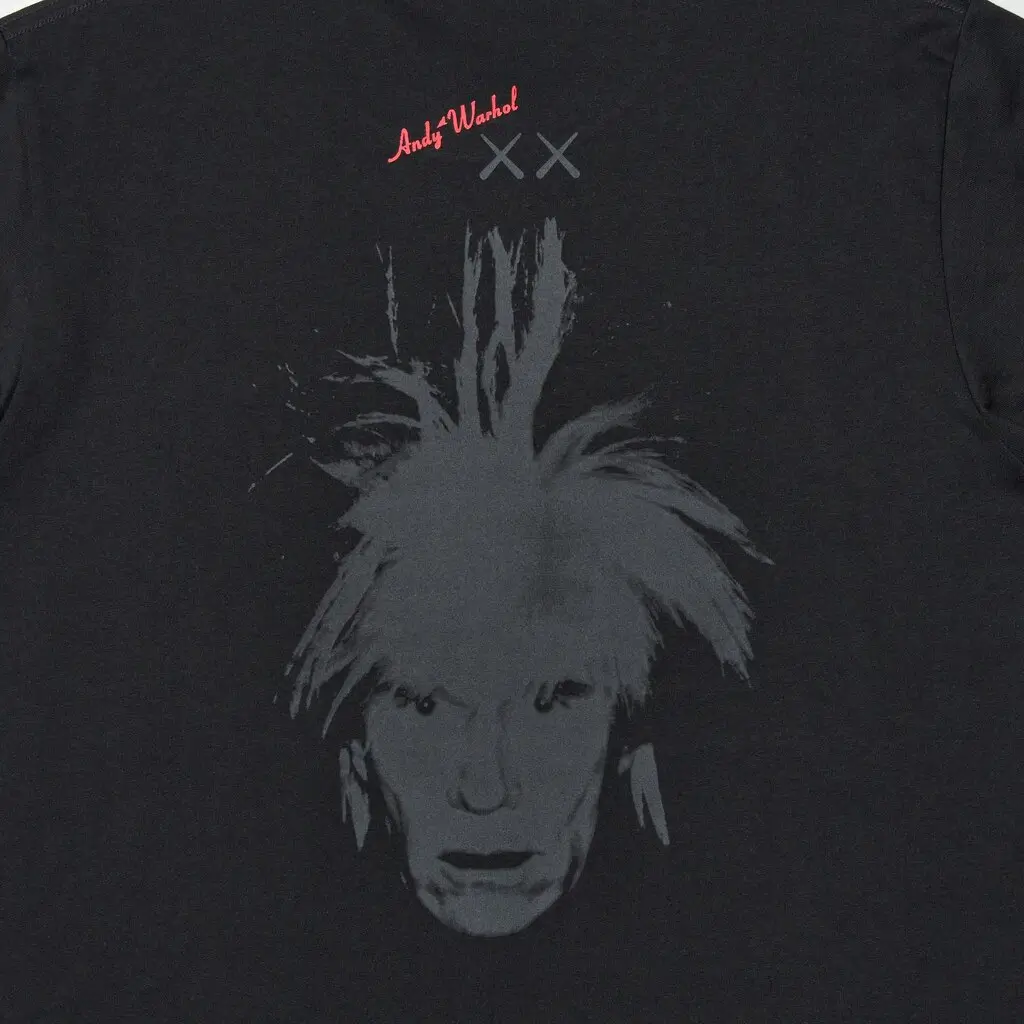 KAWS Uniqlo X Andy Warhol Logo Tee