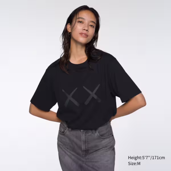 Kaws Uniqlo Andy Warhol Logo Tee