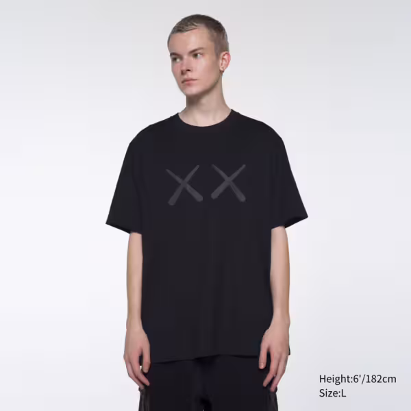 Kaws Uniqlo Andy Warhol Logo Tee