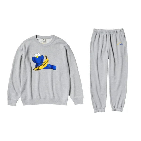 Kaws Andy Warhol Banana Crewneck + Joggers